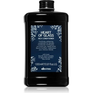 Davines Heart of Glass Rich Conditioner подсилващ балсам за руса коса 1000ml