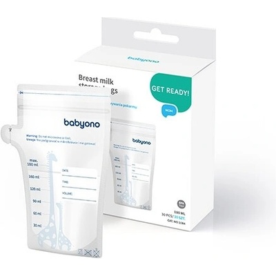 BabyOno sáčky na materské mlieko 180 ml 30 ks 1084-BO
