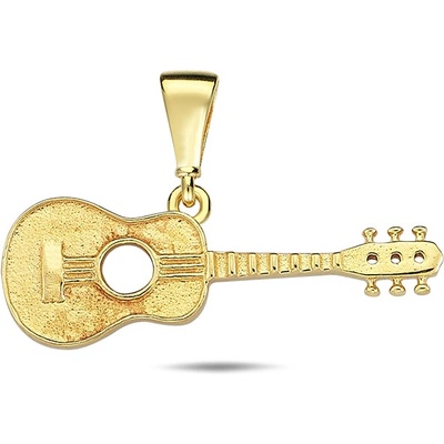 Lillian Vassago Zlatý přívěsek kytara LLV98 GP047Y