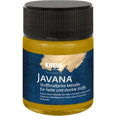 Javana farba na textil metalická 50 ml metalická zlatá