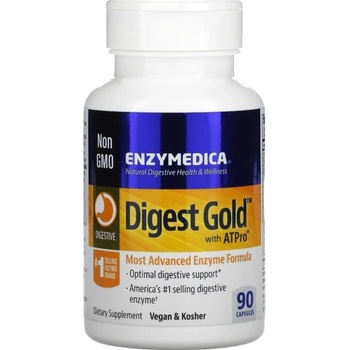 Enzymedica Digest Gold with ATPro, 90 капсули, Enzymedica (73721)