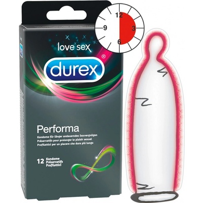 Durex Performa 12 ks – Zboží Dáma