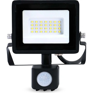 Nedis LLFLP16BLСензор за движение LED прожектор 20W, IP44, 4000 K, 1620 lm, 220 - 240 V AC 50/60 Hz, енергиен клас F (LLFLP16BLK)