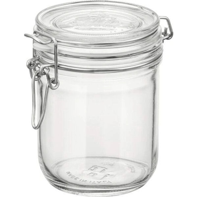 Bormioli Rocco zavařovací sklenice Fido patentní obloučkový uzávěr rovná 6x 500ml