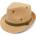 maximo Шапка maximo Boy's Trilby Palm Tree Lining Hat - Braun - размер 57 cm (904-6344-0111)