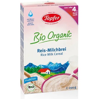 Image 1 of Topfer млечна био каша с ориз 4 месец 200 гр