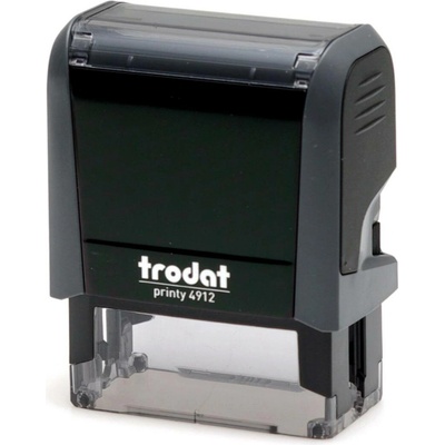 Trodat 4912 komplet šedá/černá Modrá