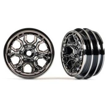 Traxxas диск 1.0" спица черен хром (2)