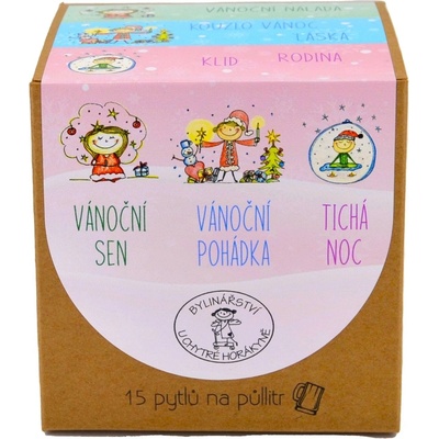 HRADZKI Vánoční MIX Porcovaná bylinná směs 15 ks