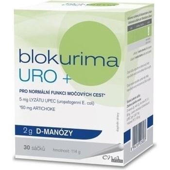 Blokurima URO+ 2 g d-manózy 30 vrecúšok