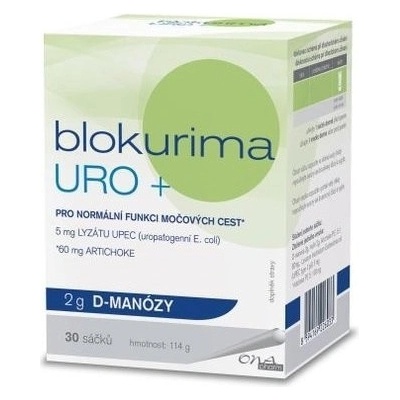 Blokurima URO+ 2 g d-manózy 30 vrecúšok