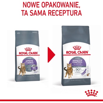 Royal Canin Appetite Control 400g суха храна за възрастни, кастрирани котки с голям апетит