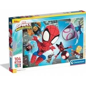 Clementoni CLEM. PUZZLE 104 EL MAXI SUPER KOLOR Spidey And Hi