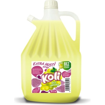 Koli sirup extra hustý bílý hrozen 3 l