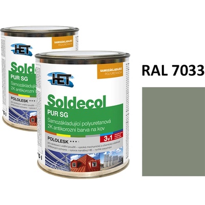 Soldecol PUR SG 0,75L RAL 7033
