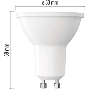 EMOS LED крушка Emos Classic MR16 бяла/ GU10 / 3 W (32 W) / 345 lm / Студено бяла ZQ8E14 1525730114 (ZQ8E14)