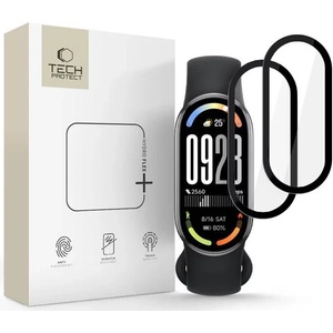 Tech-Protect Glass Flex+ комплект от 2 броя защитни стъкла за Xiaomi Smart Band 10 / 10 NFC черно