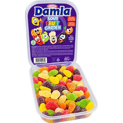 Tayas Damla kyselé ovocné želé bonbony 300 g