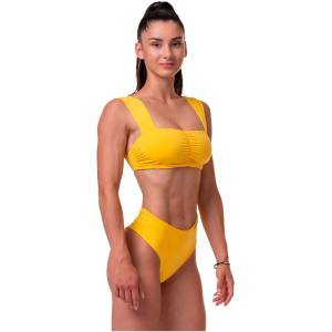 NEBBIA Miami Retro bikini top - Yellow (Yellow)