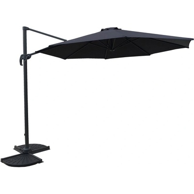 Garden Pleasure Сив чадър 300x300 cm Deluxe - Garden Pleasure (504596)