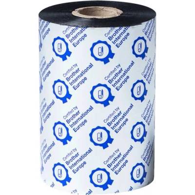 Brother Консуматив Brother BWS-1D450-110 Standard Wax Thermal Transfer Black Ink Ribbon, 110mm x 450m (multi 8) (BWS1D450110)