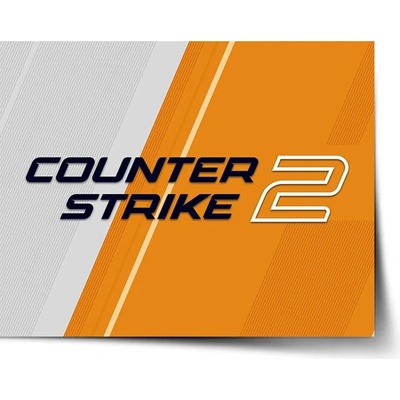 Sablio Plagát Counter Strike 2 Oranžová - 60x40 cm