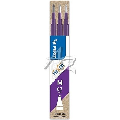 Pilot 2067-008 FriXion náplň 3 ks M 0,7 mm Fialová