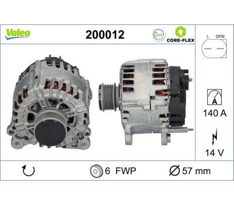 Alternátor VALEO 200012