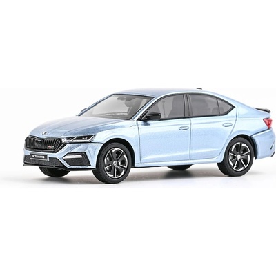 Abrex Škoda Octavia IV RS 2020 Modrá Shark Metalíza 1:43