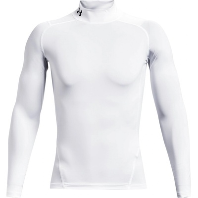 Under Armour HeatGear® Mock Long Sleeve Men's - White