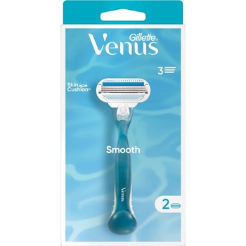 Gillette (самобръсначка + 2 накрайника/опаковка) Venus Smooth