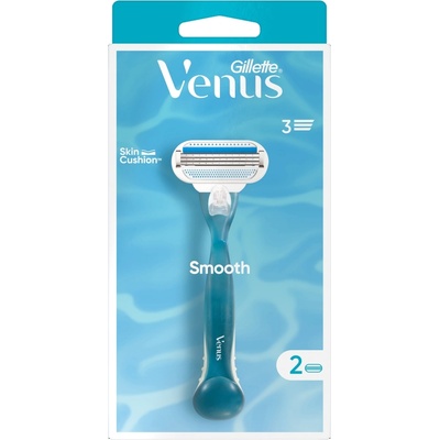 Gillette (самобръсначка + 2 накрайника/опаковка) Venus Smooth