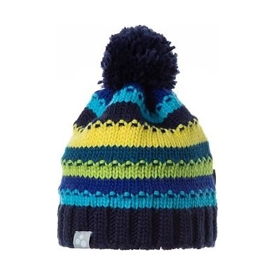 Huppa dětská pletená čepice Pat navy