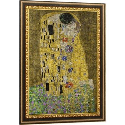 Trefl Gustav Klimt ArtFrame PuzzloRama Polibek 500 dielov