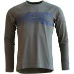 Zimtstern Мъжка фланелка с дълъг ръкав за колоездене Zimtstern Spunz Shirt L/S Cycling jersey - Dusty Olive (056-4130-0211)