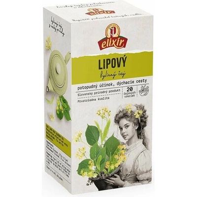 Agrokarpaty Lipový čaj čistý přírodní produkt 20 x 2 g