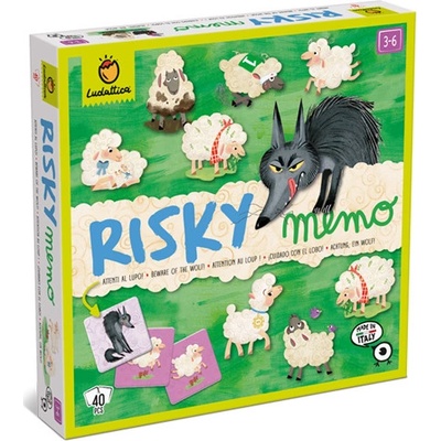 Ludattica Risky Pexeso Pozor na vlka