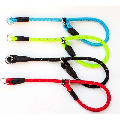 Miazoo Миазоо Ексклузив - Удавник въже за кучета, светлоотразителни нишки ф12мм/60см светло син