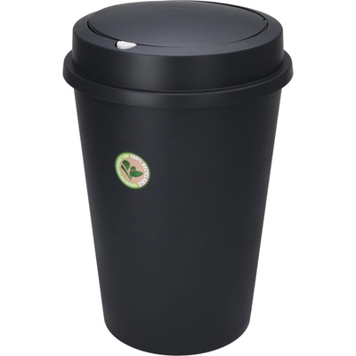 Home Styling Collection Odpadkový koš s víkem, 47 l černá