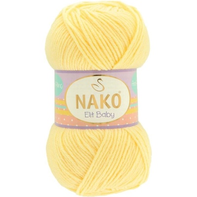 Nako Elit Baby 3664 svetlo žltá