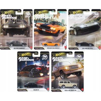 Mattel Hot Wheels PREMIUM Rychle a zběsile JHW74