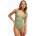 Roxy Дамски цял бански костюм ROXY Elongated oil green