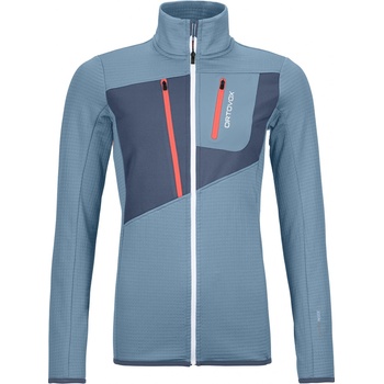 Ortovox Fleece Grid Jacket W light blue