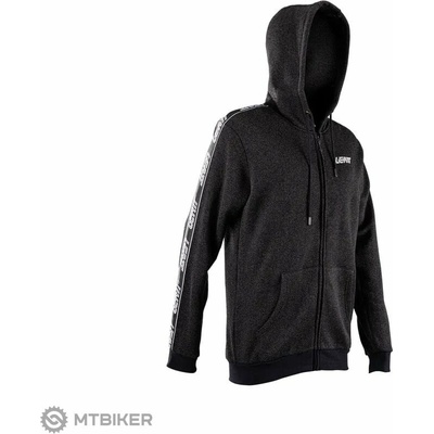 Leatt Zip tech mikina čierna