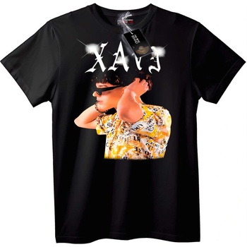 NOONEBRAND Тениска XAVI графичен дизайн - S, White