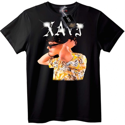 NOONEBRAND Тениска XAVI графичен дизайн - S, White