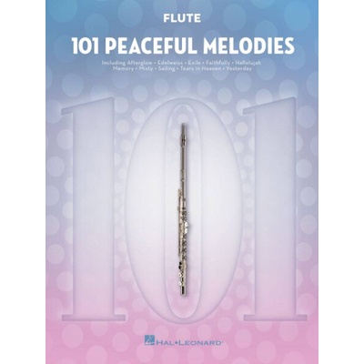 101 Peaceful Melodies for 101 melódií pre priečnu flautu