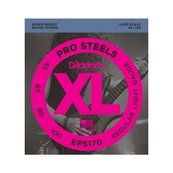 D'ADDARIO EPS170 Pro Steels Regular Light - .045 - .100