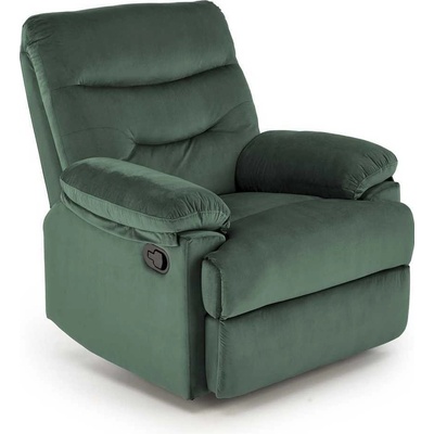 Halmar polohovací Josh tmavě zelená
