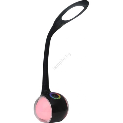 Polux Led rgbw Димируема сензорна настолна лампа cosmos led/6, 5w/230v черен (sa2281)